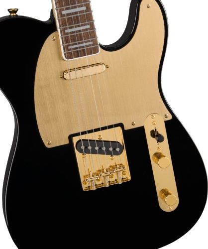 FENDER SQUIER 40th Anniversary Telecaster LRL Black фото 3